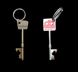Key Shape Keychain
